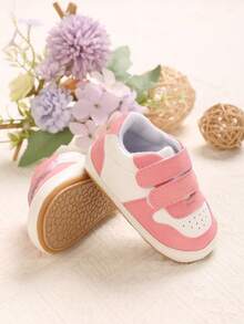 Boys & Girls Panda Spring & Autumn Sneakers, Children's Fashion Sports Shoes, Infant Shoes 0-18 Months - Pink - View 6