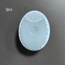 3pcs Silicone Facial Massage Brush With Suction Cup | Gentle Exfoliating Facial Brush, Suitable For Cleansing Face And Body During Shower, Skincare Tool - Multicolor - View 5