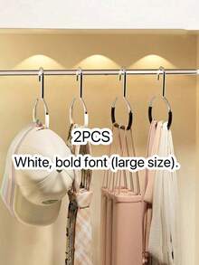Random Color Hat Rack, Wardrobe/Closet Hat Hanger, Multi-Function Hat Display Rack, Suitable For Summer And Travel - Multicolor - View 14