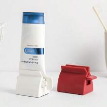 1件手動旋轉式牙膏擠壓器 牙膏擠出器 加厚ABS材質 極簡風 適用於牙膏、藥膏、護手霜、洗面乳等 新款浴室工具 - 懶人擠壓器 - 查看 3