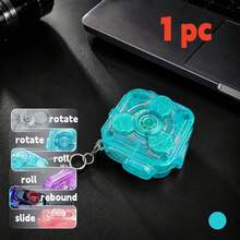 1pc New Multi-Function Stress Relief Toy, ABS Material, Portable, Suitable For Stress Relief, Office And Holiday Gift - Multicolor - View 17