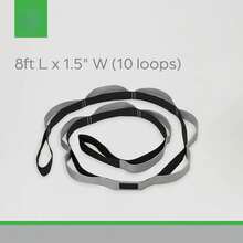 Stretch Strap, 60 Inches, Grey - Single - View 2