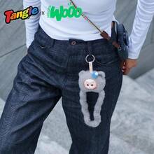 Tangle X HiddenWooo Mallow Bears 海鹽薄荷色乙烯基毛絨減壓吊飾 - Sea Salt Mint - 查看 12