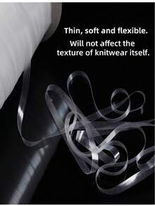 0.6cm,1cm Large Size High Elasticity Transparent Shoulder Strap TPU Transparent Style Clothing Underwear Bra Invisible Anti-Slip Elastic Band Stocking Mouth Elastic Various Clothing Types Edge Shaping Can Be Used - A - View 8