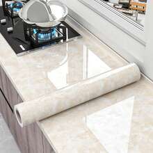 40cm Kitchen Waterproof And Oil Resistant PVC Self-Adhesive Marble Wall Sticker Easy To Clean Home Decoration Wall Sticker - 1PC - View 15