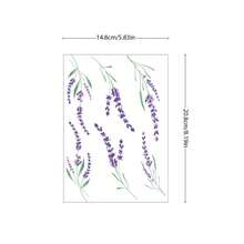 3 Sheets Watercolor Lavender Blue Floral Vine Temporary Tattoo Stickers, Minimalist Colorful Wild Flower Branch Waterproof Fake Tattoos, Elegant Botanical Body Stickers For Arm Shoulder Waist Women Summer Beach Decor - Multicolor - View 5