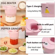 Garlic Cutter & Peeler - Green - View 11