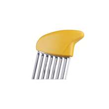 Wavy French Fries, Salad Wavy Cutter, Multifunctional Wave Onion Potato Slicer 1pc - Black - View 14