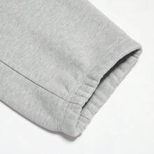 Adidas Men's Simple Versatile Thin Fleece Sports Casual Jogger Pants, Autumn/Winter, IS1579 - Medium Heather Gray - View 5