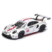 Bburago 1:43 Scale White Porsche 911 RSR Precision Crafted Alloy Racing Car Model, Suitable For Display And Gifting - Multicolor - View 8