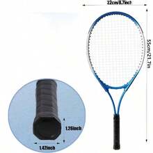 1 Set Alat Latihan Rebound Tenis, Termasuk 1 Raket Tenis, 1 Alas dengan Jaring, 1 Bola Rebound, Peralatan Latihan Portabel untuk Olahraga dan Kebugaran Luar Ruangan, Aksesoris Tenis, Olahraga Raket, Perlengkapan Olahraga untuk Satu Orang - MultiWarna - View 10
