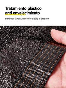 D&M Anti-Uv Black High-Density Polyethylene (Hdpe) Shade Net, 95% Shading Rate, Size 3*4 M, Aging-Resistant Mesh with Reinforced Edges, Ideal for Greenhouses, Balconies, Gardens, Vehicles and Terraces - A - Ver 11