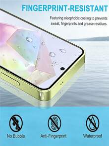 5pcs High Definition Tempered Glass Screen Protector, Scratch Resistant, Smooth Touch, Anti-Fall, Shatterproof, Compatible With IPhone 17/ Galaxy S26 S25/ 15T/15C 14C Note 15 14/Honor 600 Lite 400 300/POCO X7 9H Glass Film Screen Protector - Clear - View 8