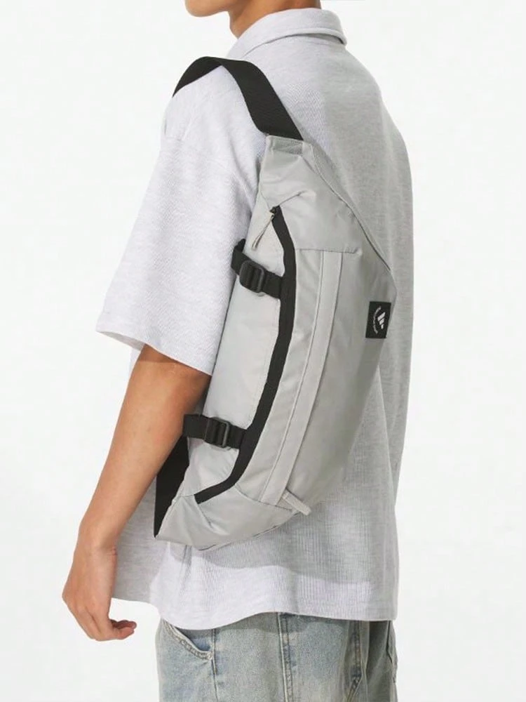 Tas Dada/Pinggang adidas MUST HAVE 20L dengan Tali Kompresi, Unisex, Abu-abu Metalik - Abu-abu Metalik - View 1