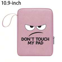 Don'T Touch My Pad Lanyard Portable Anti-Fall Anti-Shock Zipper Closure Easy Fashion 10.9Inch/12.9Inch For Ipad Pouch Daily Commute Office Universal - Multicolor - View 21