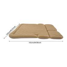 SHIOUCY Lit gonflable pour voiture - Beige - Voir 7