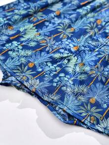 4pcs/Pack Men's Multi-Color Printed Comfortable Boxer Briefs - Multicolor - View 7