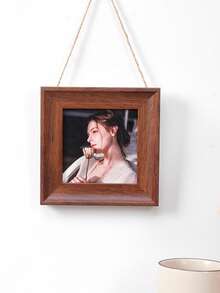 Rustic Hanging Photo Frame Set, 3-Piece Connected Collage Frame With Jute Rope, Wall-Mounted Multi-Photo Display Frame, Vintage Home Photo Rack, Suitable For Living Room, Bedroom, Apartment, Dorm, Entryway, Farmhouse Wall Decor, Unique Home Decoration Gift, Perfect For Friends, Family, Housewarming - Standard 4-inch - View 13