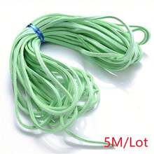 WGRXIRANYKM 5/10/20M Korean Velvet Leather Cord Double-Sided Velvet DIY Handmade Jewelry Accessories Woven Bracelet Necklace Rope - Korean Wool Yarn - View 43