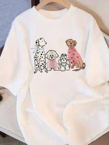 Women T-Shirts - 白色 - 查看 1