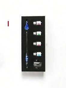 Pulpen Celup Kaca untuk Pelajar, Pulpen Kristal, Hadiah Bisnis, Pulpen Sampel, Hadiah Acara Sekolah, Hadiah Ulang Tahun, Kembali ke Sekolah - Beraneka warna - View 15