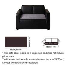 SANMOSPIN 1pc Solid Color Chenille Sofa Cover, Minimalist Modern Style, Anti-Cat Scratch, Pet-Friendly, Easy Care - Machine Washable, Suitable For 1-4 Seater Sofa, Bedroom Living Room Office Home Decor - Grey - View 11