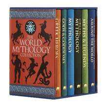 Pre-Owned The World Mythology Collection: Deluxe 6-Book Hardback Boxed Set (Hardcover) By Nathaniel Hawthorne, Charles Squire, Mary Litchfield - Single Book - View 3
