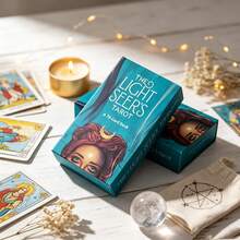 Classic The Light Seer's Tarot Deck Durable Paper Card Game Popular Party Game And Activity For Adult Game Night Gathering - View 2