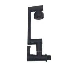 Grifo de cocina, grifo de 4 vías, grifo giratorio, grifo multifunción, 4 modos de salida de agua, modos ajustables, con accesorios de instalación, color de accesorios aleatorio, adecuado para baño, cocina, RV, etc., fácil de instalar, conveniente de usar - Negro - Ver 8