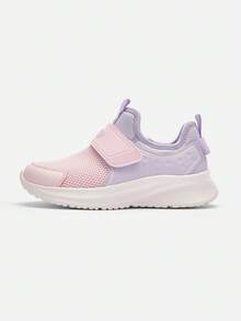 Balabala 兒童跑步鞋，透氣網布輕量舒適運動鞋，男女通用，適合男孩與女孩 - 白紅色 - 查看 3