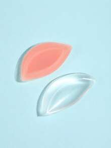 Women's Silicone Bikini Bra Pads, Transparent Invisible Lingerie Inserts, Body Filler Pads, Small Breast Enhancer Pads - Multicolor - View 2