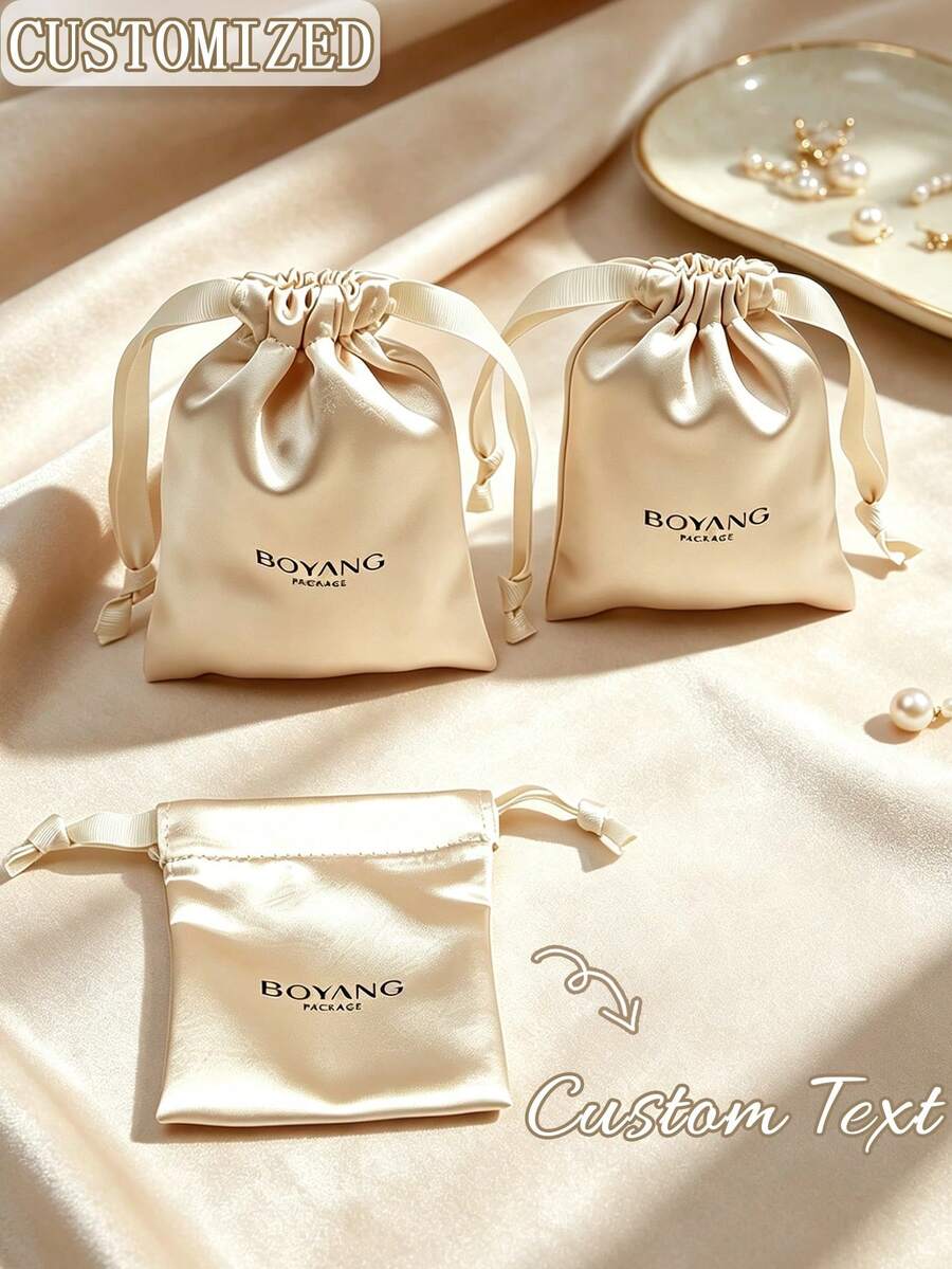 Tas Serut Personalisasi, Tas Hadiah dengan Nama Kustom, Nama, Lokasi, dan Tahun yang Dapat Disesuaikan, Desain Klub yang Menarik, Cocok Sebagai Hadiah untuk Pengiring Pengantin Pria, Pengiring Pengantin Wanita, Pengantin Pria dan Wanita, Tas Hadiah dan Suvenir Pesta - MultiWarna - View 1