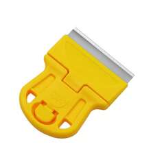 2pcs Mini Handheld Glue Remover Scraper, Plastic Glue Removal Tool, Suitable For Glass, Stove, Car Window, Sticker Residue Cleaning, Compact Portable Cleaning Tool, Suitable For Kitchen, Home Cleaning Users, Gift For Family And Friends - A - View 8