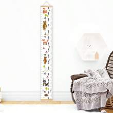 Height Measurement Wall Sticker For Kids Room Wall Decor Cartoon Graffiti Height Chart Removable Height Ruler - Multicolor - View 7