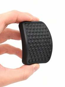 3pcs Universal Manual Transmission Pedal Rubber Covers, Non-Slip Dotted Texture Clutch, Brake And Accelerator Pedal Pads, Soft Rubber Replacement Pedal Covers, Suitable For Most Manual Transmission Vehicle Interior Accessories - A - View 4