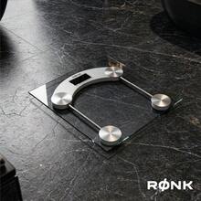 RONK Balança Corporal De Vidro De Até 180 Kg Acompanha Pilhas - Transparente - Visão 6