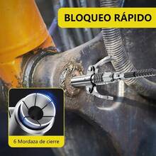 Pistola Engrasadora Neumática MURAMAUDI 7000 PSI Kit 18 Pzs con Manguera 45 cm - A - Ver 6