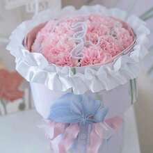 Pleated Fish Tail Organza Ribbon DIY Bow Ribbon Woven Material Cake Packaging Ribbon - Multicolor - View 4