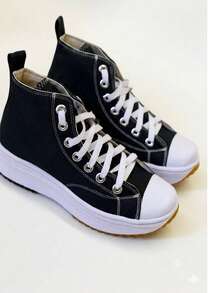 Women Pant Boots - BOTAS/NEGRO - Ver 1
