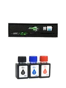 Pulpen Celup Kaca untuk Pelajar, Pulpen Kristal, Hadiah Bisnis, Pulpen Sampel, Hadiah Acara Sekolah, Hadiah Ulang Tahun, Kembali ke Sekolah - Beraneka warna - View 13