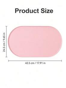 1pc Cat Feeding Mat, Non-Slip Waterproof Anti-Spill Design, Oval Pet Food Mat With Raised Edge And Feeding Port - Easy To Clean Durable Surface, Suitable For Dry And Wet Food, Scratch-Resistant Protective Mat, Also Suitable For Dog Bowls (Compatible With Cat/Dog Bowls), Multi-Pet Households, Dog Owners - Multicolor - View 11