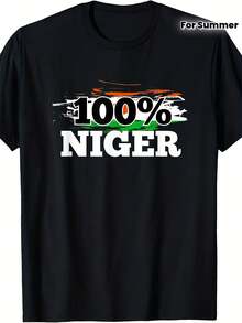 Unisex Short-Sleeve T-Shirt, Made Of Pure Cotton, A Summer Essential, Suitable For Both Men And Women. - Black - View 6