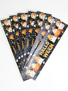 16 buah Stiker Botol Minum Halloween, Motif Hantu Kelelawar, Cocok untuk Dekorasi Halloween, Dekorasi Trick or Treat untuk Halloween, Dekorasi Rumah, Dekorasi Meja Dapur, Hadiah Halloween, Dekorasi Musim Gugur - Halloween - View 9