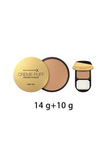 Max Factor [حزمة] بودرة مضغوطة 41 بيج متوسط 14 جرام + كريم أساس مضغوط فيس فينيتي 005 رملي 10 جرام - 41 بيج متوسط + 005 رملي - مشاهدة 2
