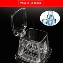 Small Manual Ice Crusher, Ice Breaker, Shaved Ice, Snow Ice, Granular Ice, No Electricity Manual Ice Shaver, Hand-Crank Ice Shaver For Summer, Multi-Function For Fishing Bait Mixing - Multicolor - View 6