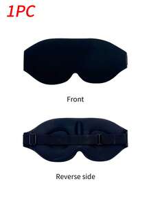 1pc Ultra Soft 3D Blackout Sleep Mask, Relieves Insomnia, Unisex, Student Nap Travel Eye Mask, Suitable For Long Flights, Deep Sleep, Business Travel, Yacht Trips, Back To School Essential Rest Accessory - A - View 14