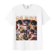 Niedlichesädchen Dinner Caleb Grafik-Shirt Love And Deepspace Neuheit Kurzarm-Shirts Unisex Sommer Hochwertiges Baumwoll--Shirt - Color 2 - View 4