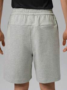Jordan Men's AS DF SPT HOOP FLC Knit Sports Shorts IQ3801-050 - Light Grey - View 2
