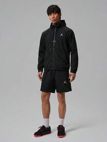 Jordan Classic Hooded Jordan Utility Men's Woven Jacket IW1901-010 - Black - View 6