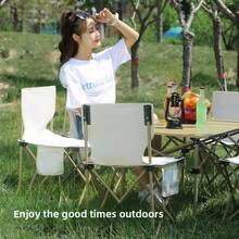 Travel Camping Gear Folding Chair Outdoor Folding Chair Portable Table And Chair Set Combination - Multicolor - View 2